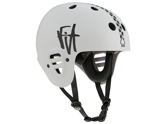 FITBIKECO Checkered Full Cut Helmet