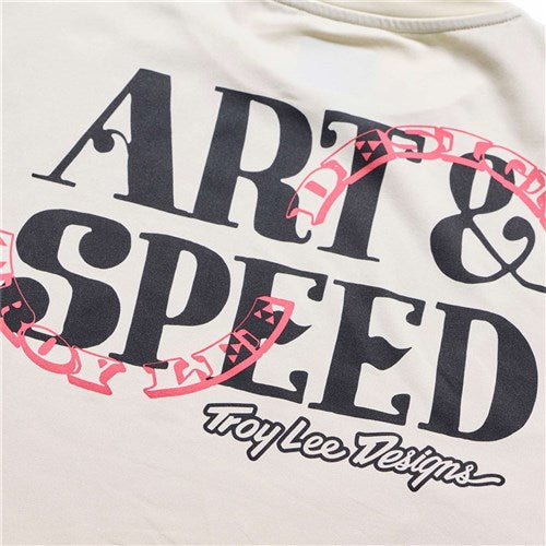 TLD 26.1 RUCKUS RIDE LS TEE ART & SPEED PUMICE