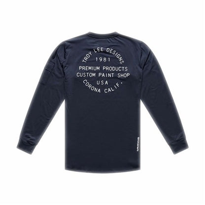 TLD 26.1 RUCKUS RIDE LS TEE PRESSED CARBON