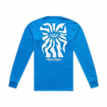 TLD 26.1 SKYLINE RIDE LS TEE ONE EYE AERO BLUE