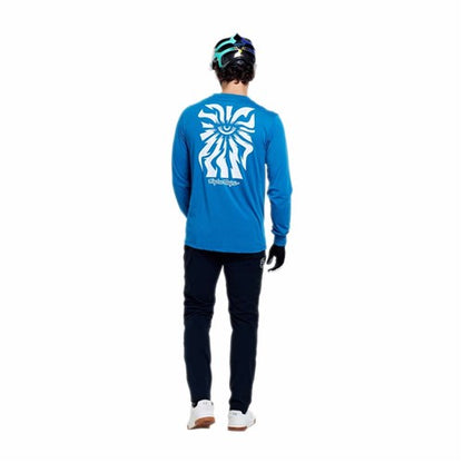 TLD 26.1 SKYLINE RIDE LS TEE ONE EYE AERO BLUE