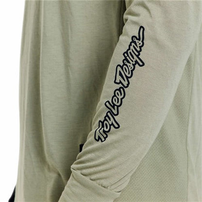 TLD 26.1 SKYLINE RIDE LS TEE STAMPS SAGE
