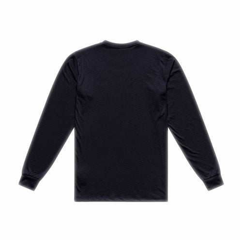 TLD 26.1 SKYLINE RIDE LS TEE SIGNATURE BLACK / REAL TEAL
