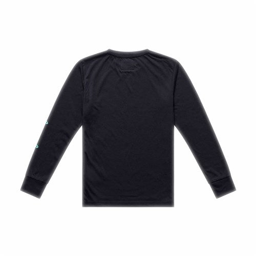 TLD 26.1 YTH SKYLINE RIDE LS TEE SIGNATURE BLACK / REAL TEA