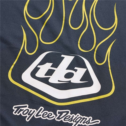 TLD 26.1 YTH RUCKUS RIDE LS TEE PRESSED CARBON