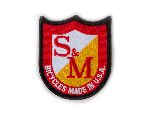 S & M Shield Logo Patch