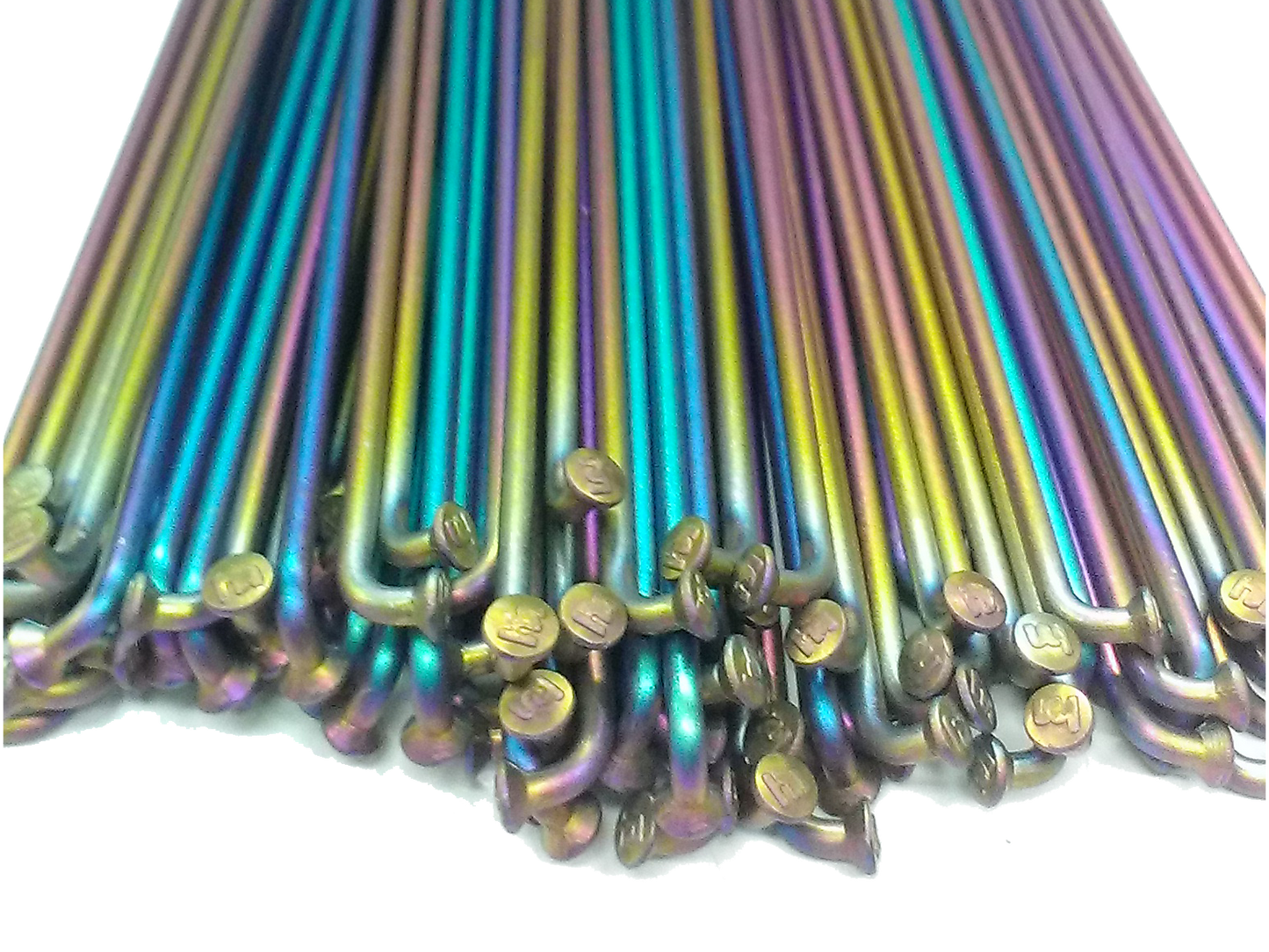 DRS Rainbow Titanium Spokes & Nipples