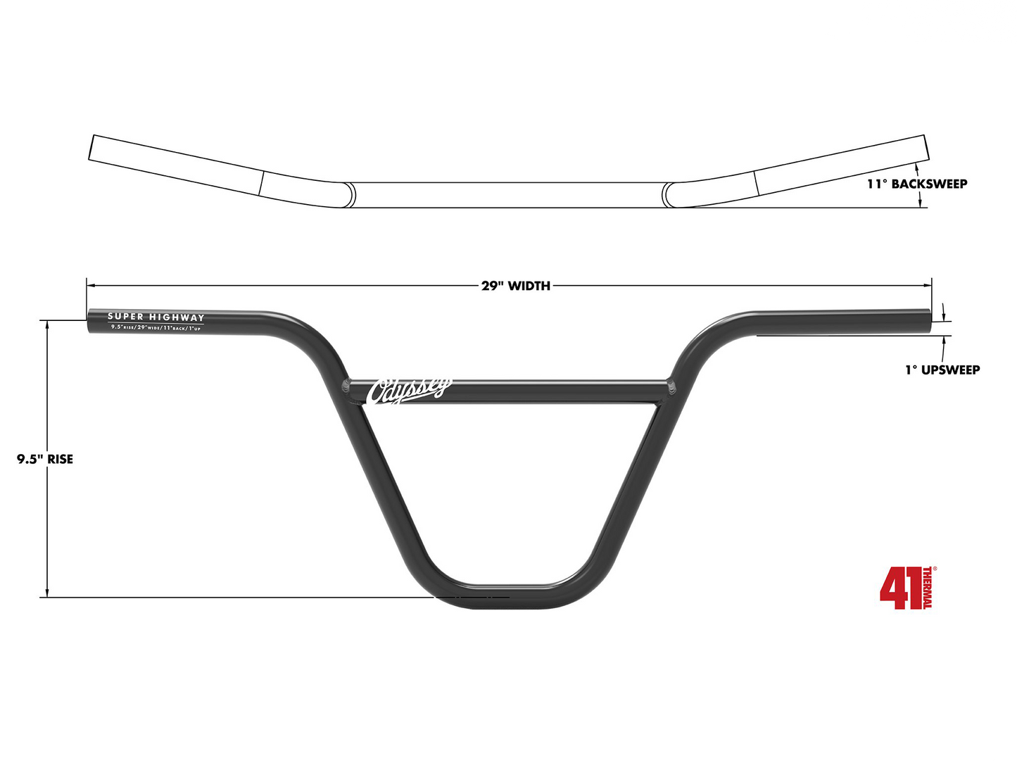 ODYSSEY Super Highway Handlebar