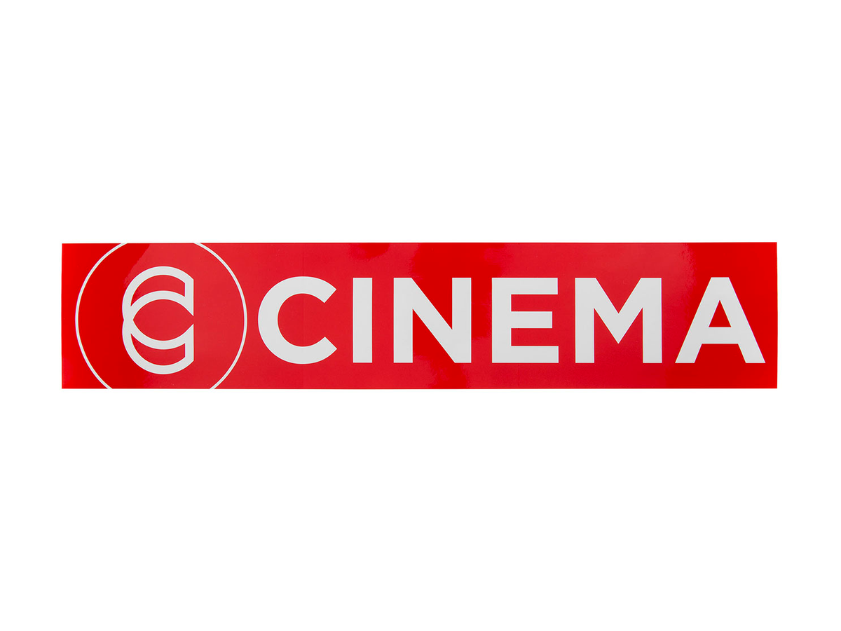 CINEMA Ramp Sticker