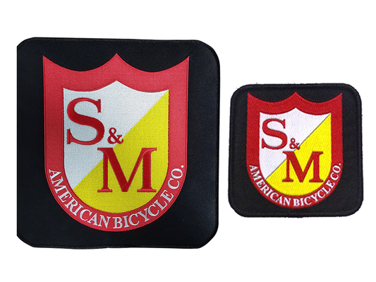 S & M Shield Square Patch