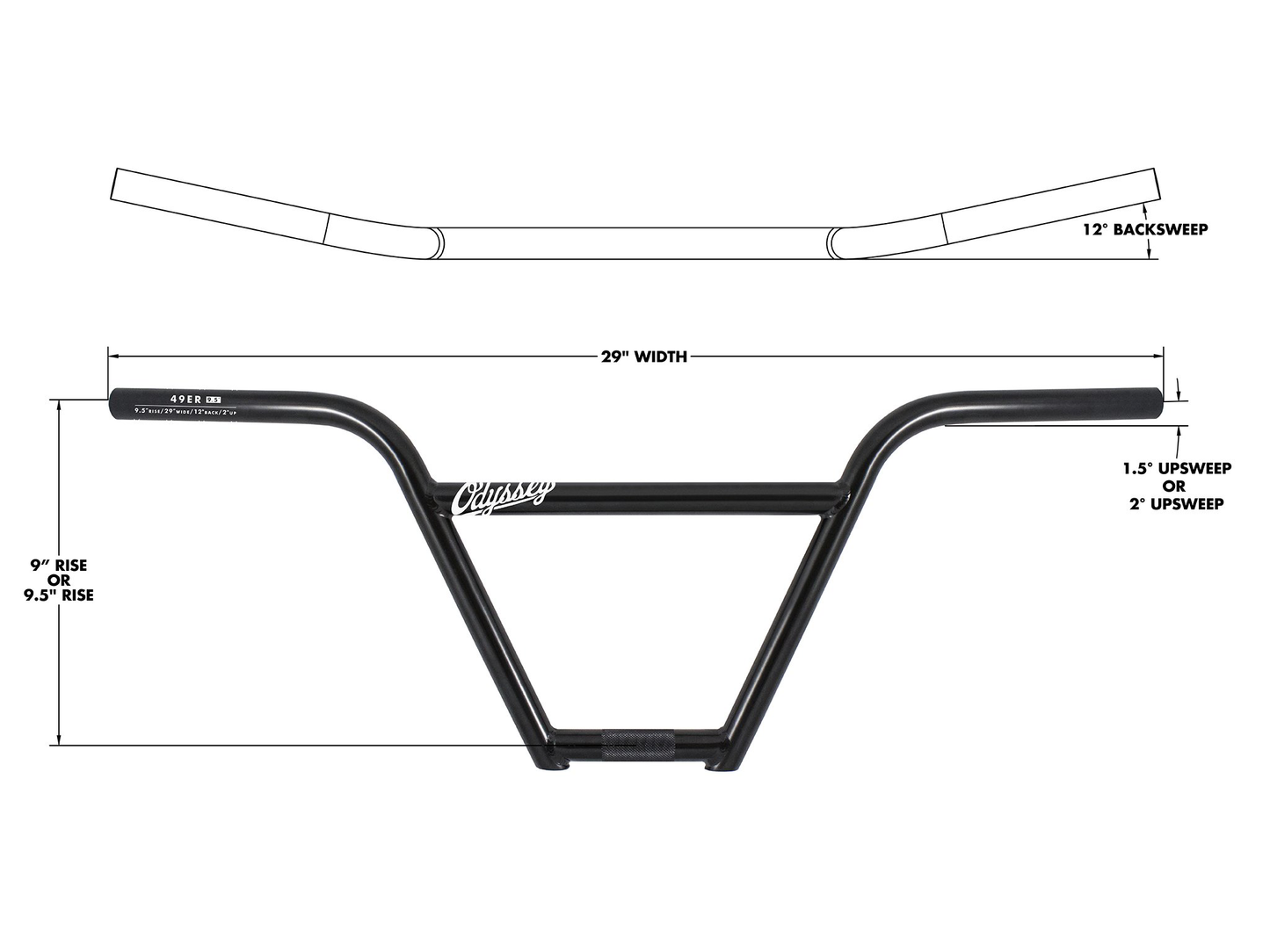 ODYSSEY 49Er Handlebar