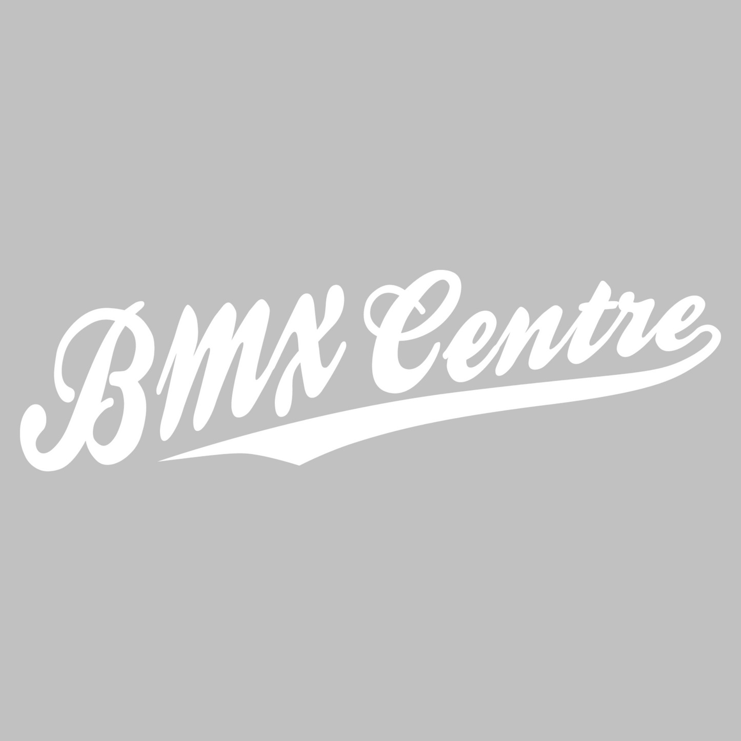 BMX Centre Logo Vinyl Cut Sticker