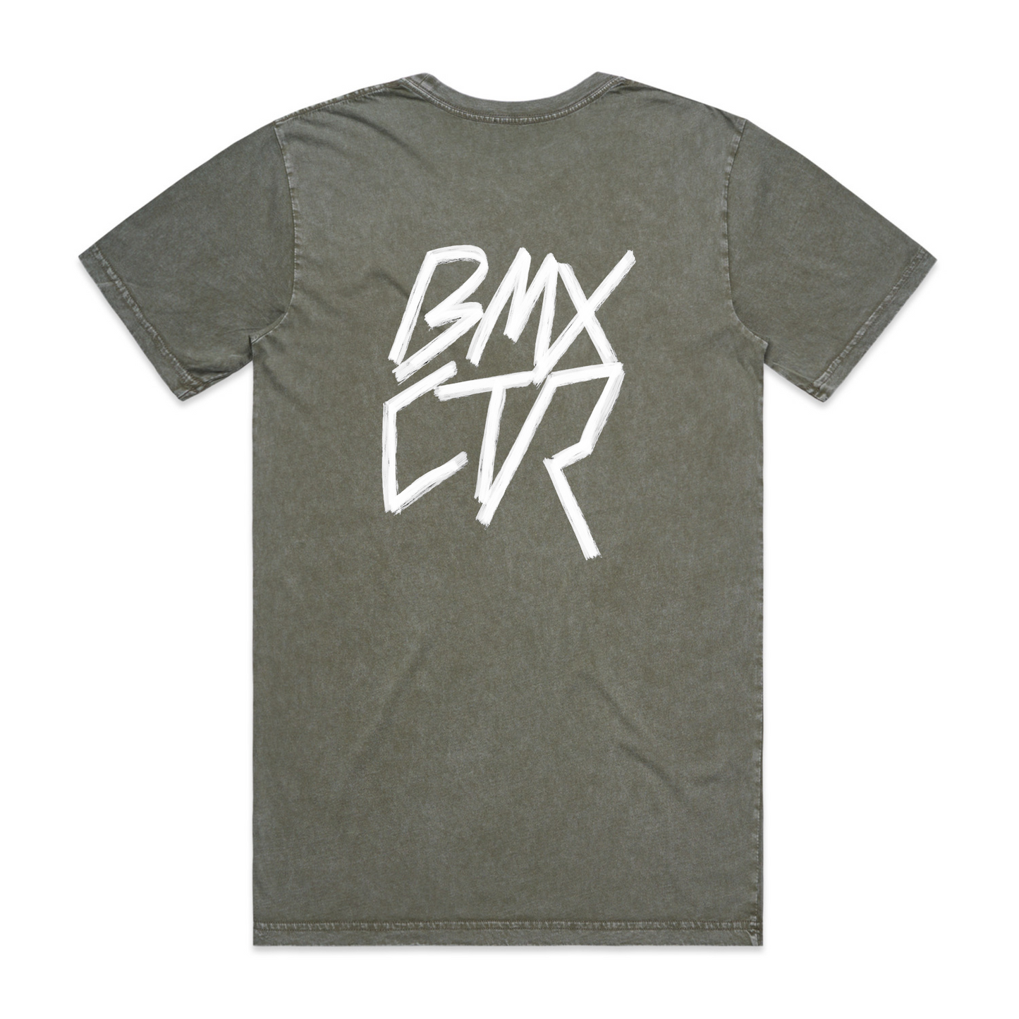 BMX CTR Tee - Moss Stone Wash