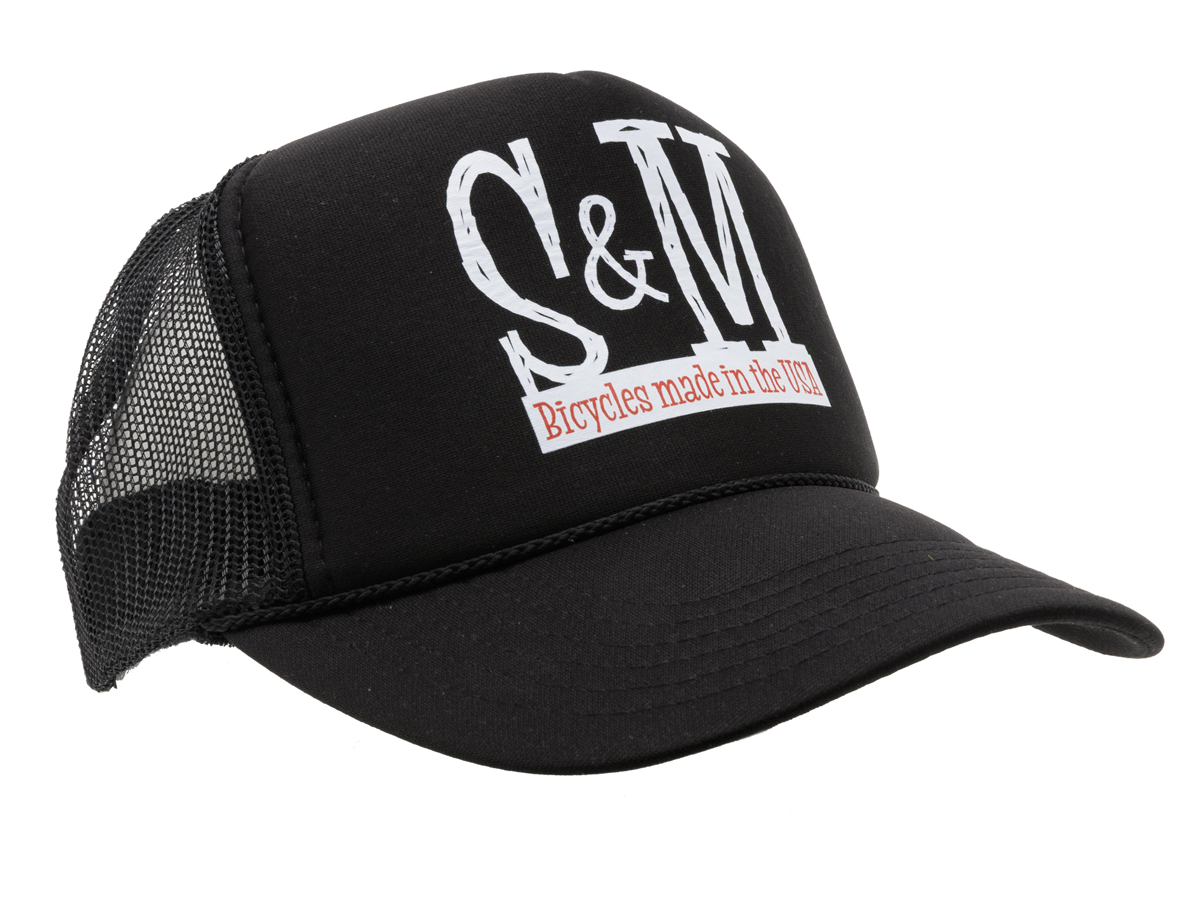 S & M Scratch Tall Trucker Cap