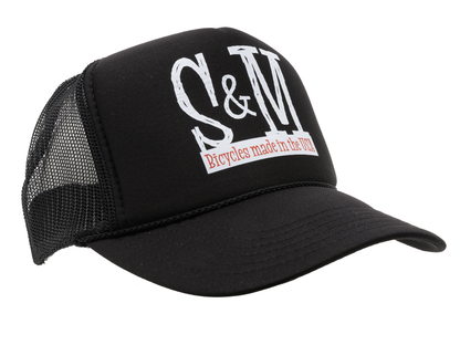 S & M Scratch Tall Trucker Cap