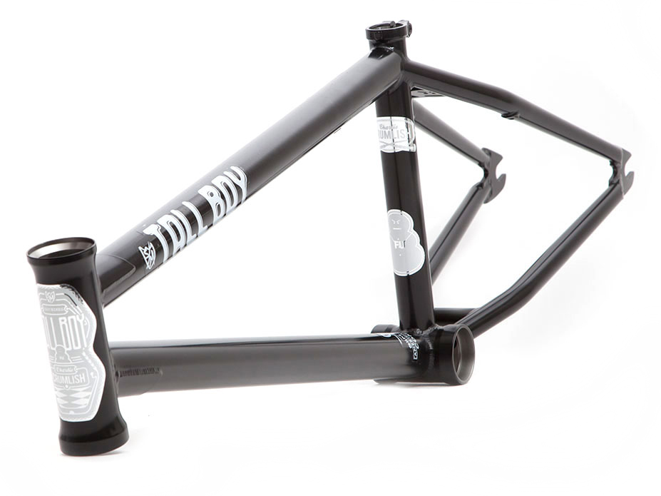 Manubrio BMX S&M FU-Bar, Nero, Diametro 22.2 Mm, Altezza 10" - Progettato Da Charlie Crumlish, Made In USA - Foto 3