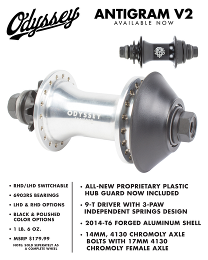 Odyssey Antigram V2 Cassette Hub