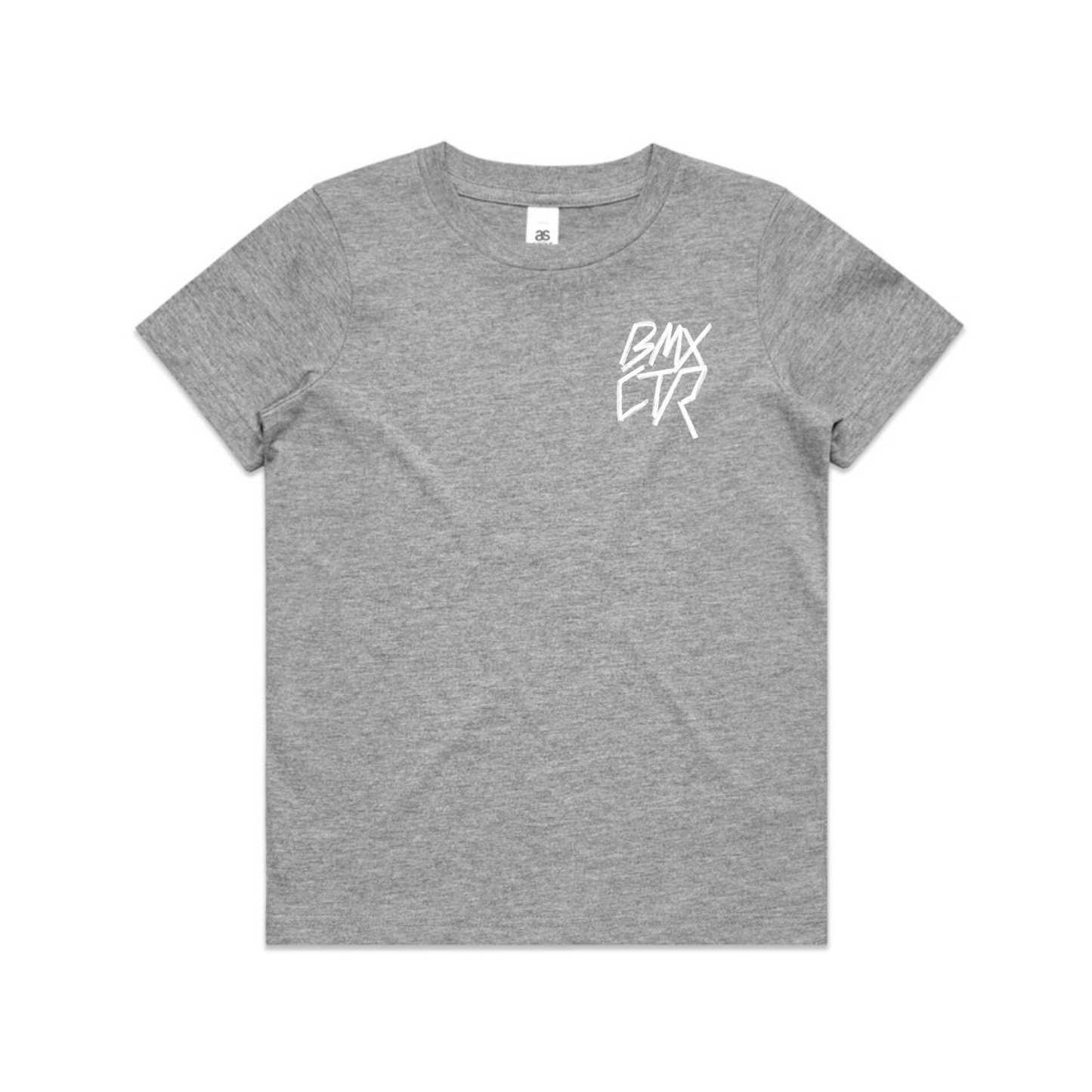 BMX CTR Youth Tee - Grey Marle