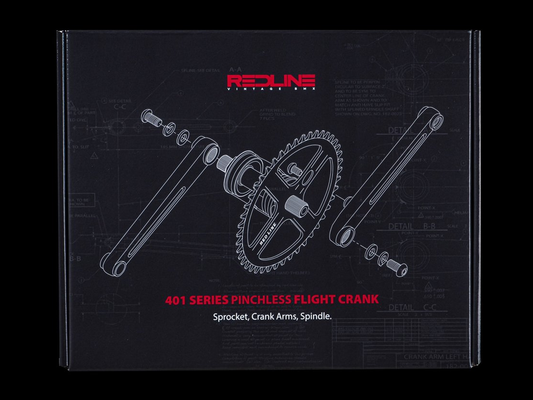 REDLINE Vintage Flight 401 Pinchless Crank Set
