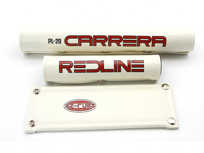 REDLINE Carrera Retro Vinyl Studded Pad Set