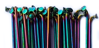 DRS Rainbow Stainless Spokes & Nipples
