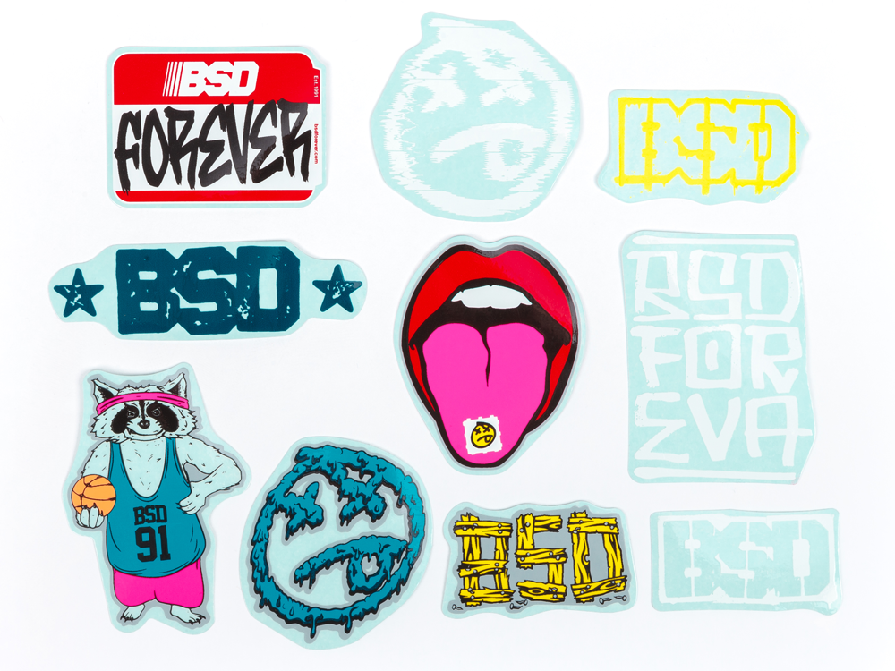 BSD Assorted Sticker Pack