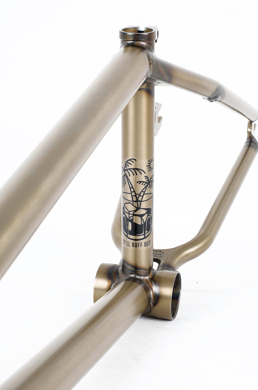 Cult BMX SHORTY IC 21" FRAME BLACK