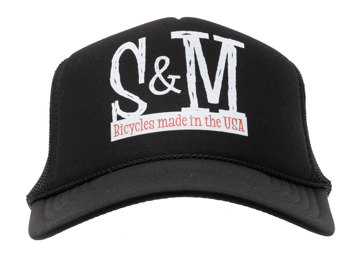S & M Scratch Tall Trucker Cap