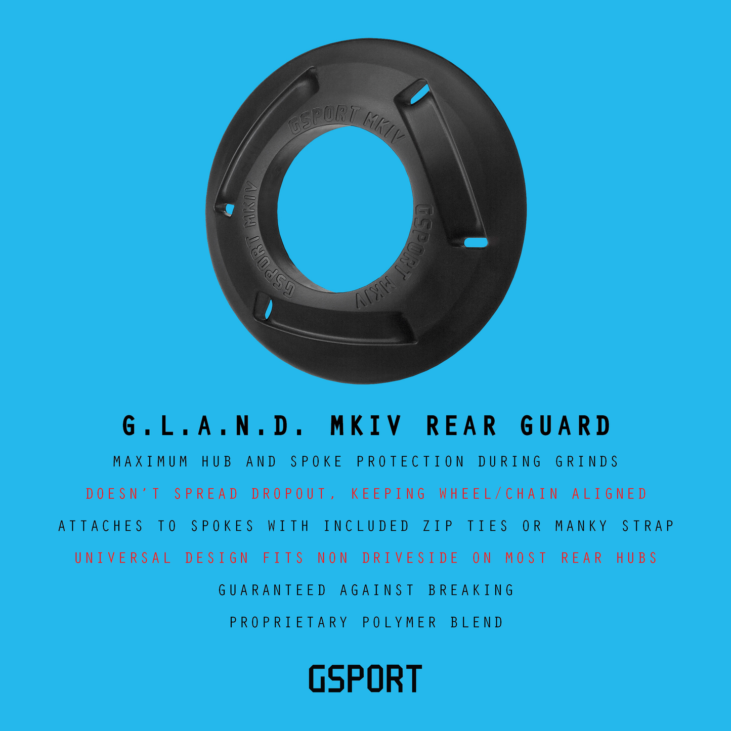 GSPORT Gland MKIV Hub Guard
