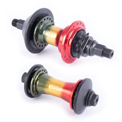 Cult Crew Hybrid Freecoaster Hub Set Rasta