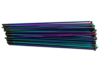 DRS Rainbow Stainless Spokes & Nipples