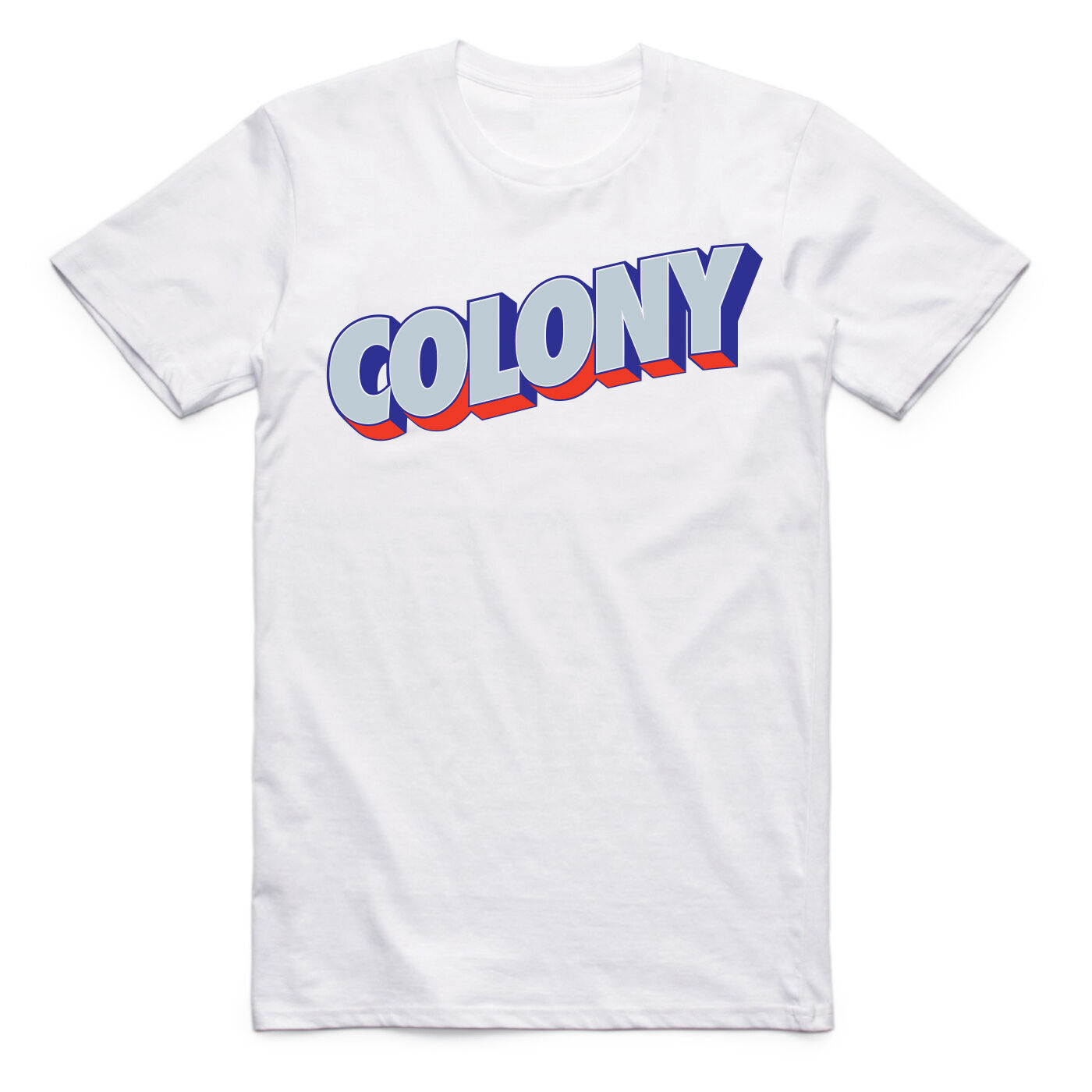 Colony BMX Postcard Tee WhiteT-Shirt