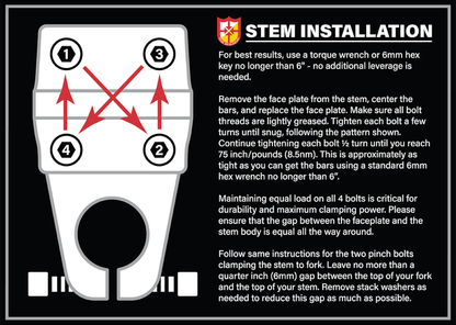 S&M Redneck FLT Front Load Stem