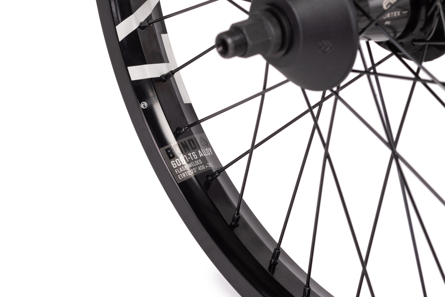 ECLAT Bondi Logo / Cortex Freecoaster Rear Wheel