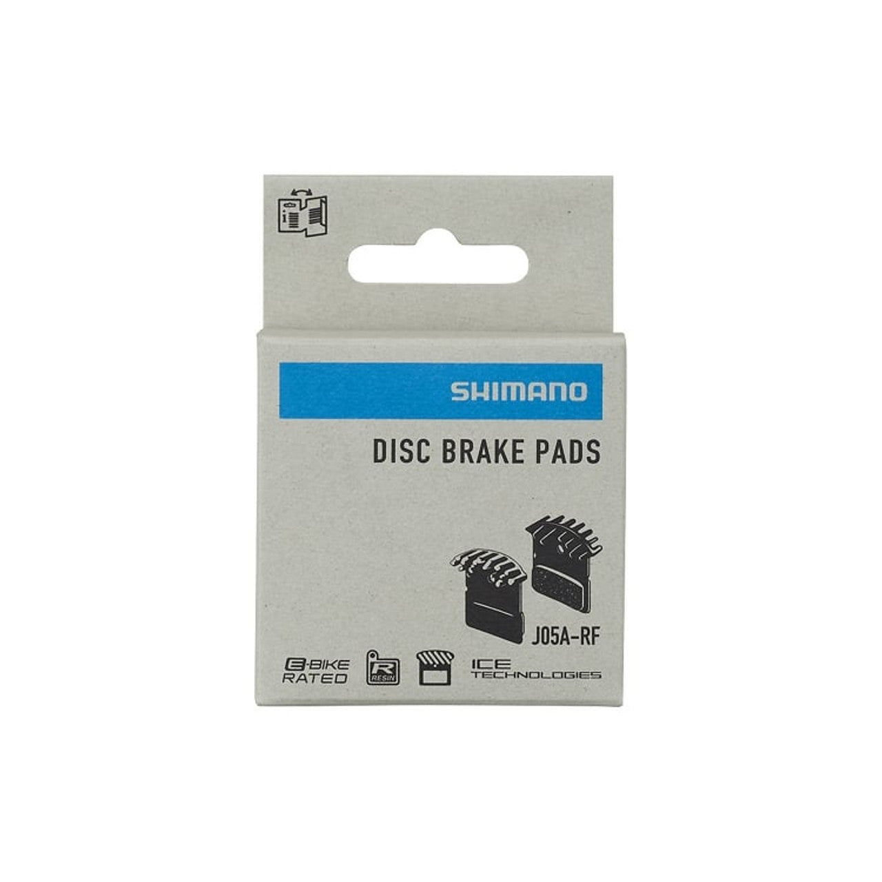 Shimano J05A-RF Brake Pads With Fin