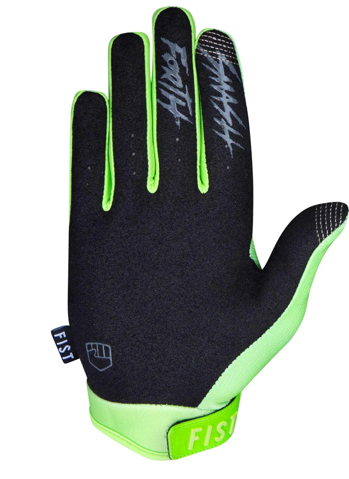 Fist Hand Wear Lime Stocker Glove