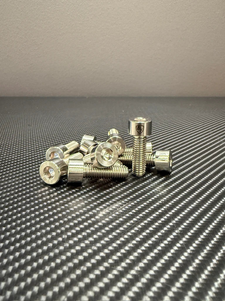 DEADFAST Titanium Bolts M8x25mm - Standard 13mm Head