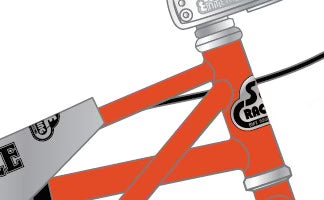 SE QUADANGLE LOOPTAIL 29 - CANDY FLAME ORANGE