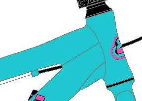 SE SO CAL FLYER 24 - AQUA BUBBLEGUM