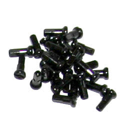Kickass Nipples Brass Black Long 16mm