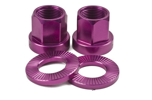 Shadow Alloy Axle Nuts - Pair