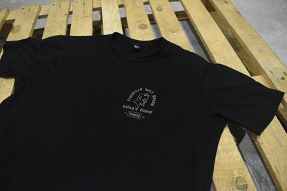 Tempered Goods, Satans Finest Ss Tee - Black