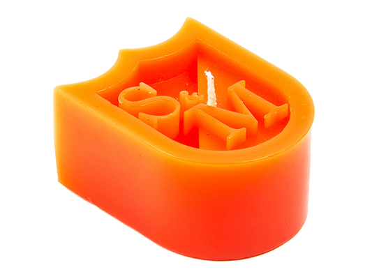 S & M Shield Wax Candle