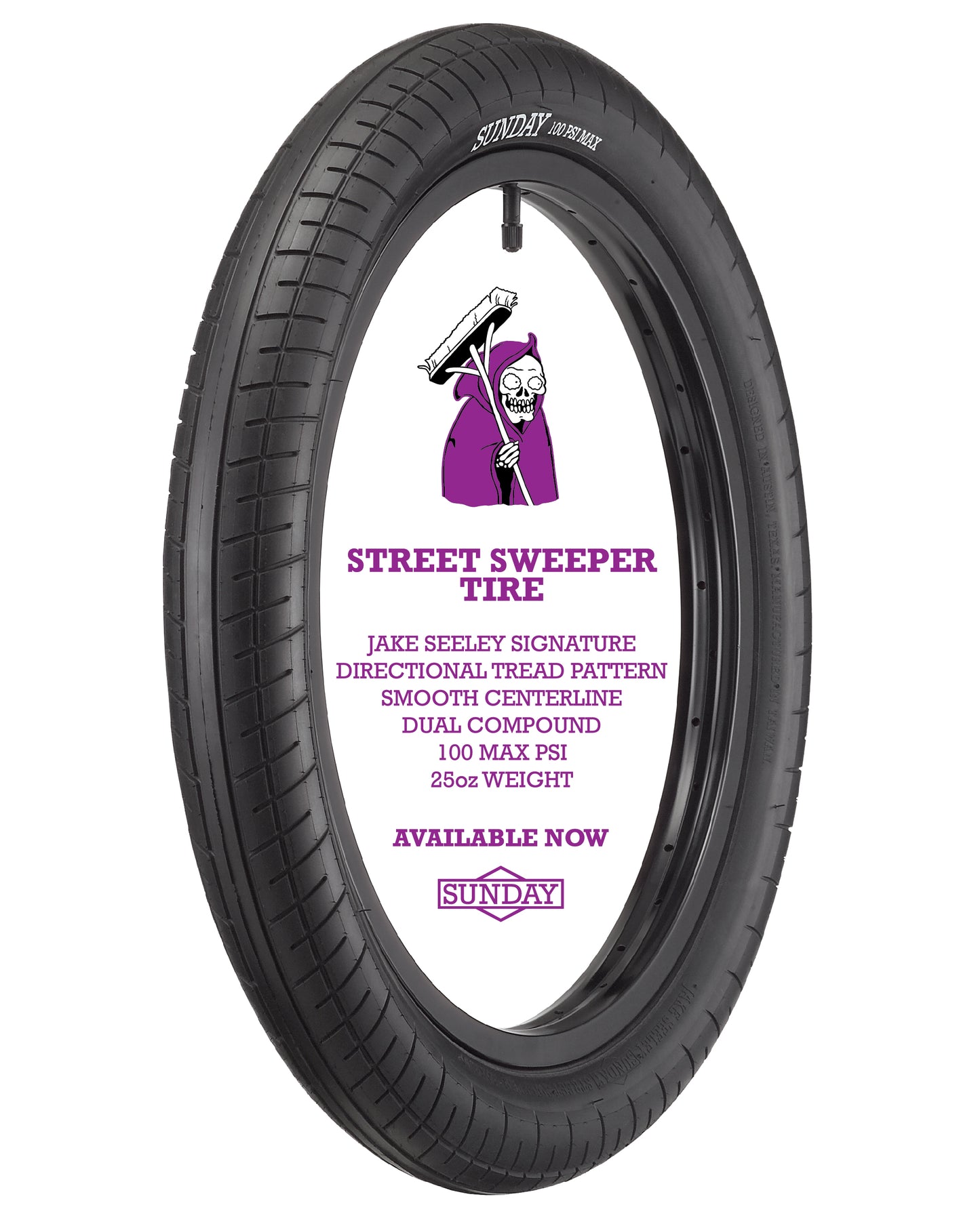 Sunday Street Sweeper Tyres