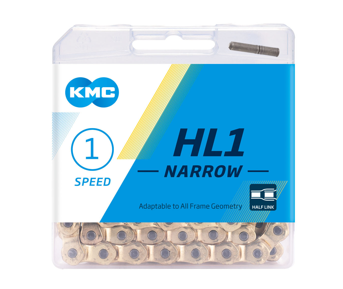 KMC HL1 Half Link Race Chain - 3/32"