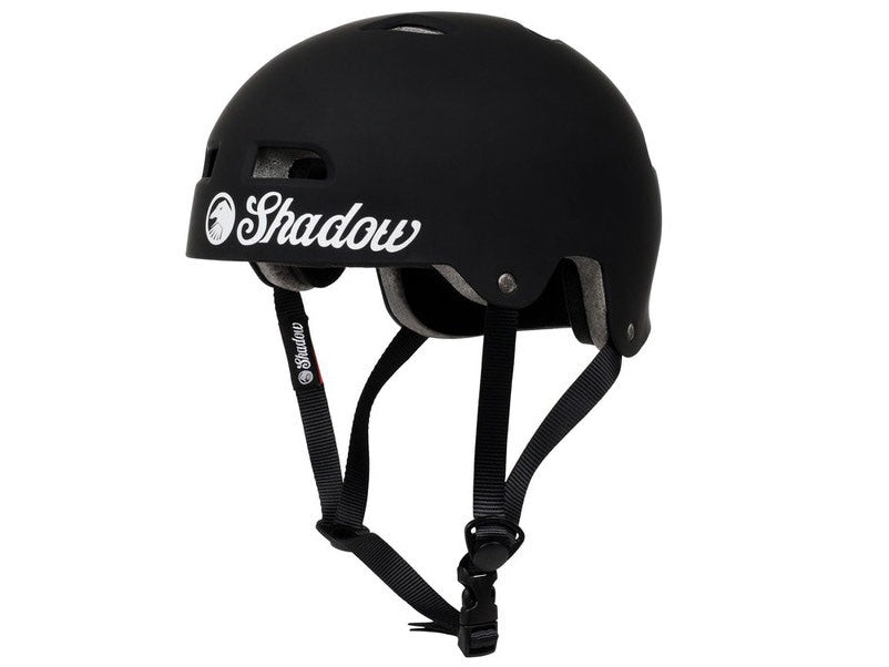 Matte black bmx store helmet